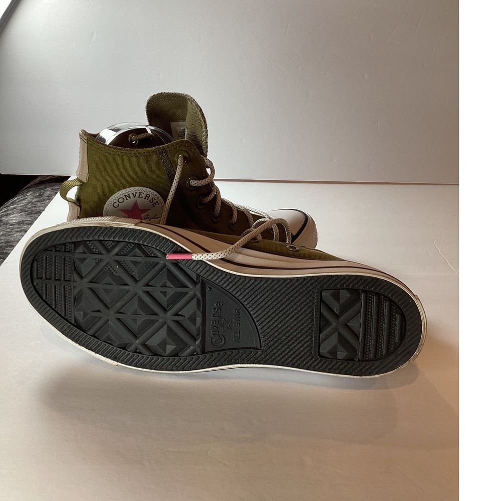 Converse Olive Green High Top Sneakers - Picture 14 of 16